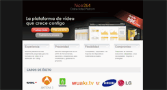 Desktop Screenshot of nice264.com